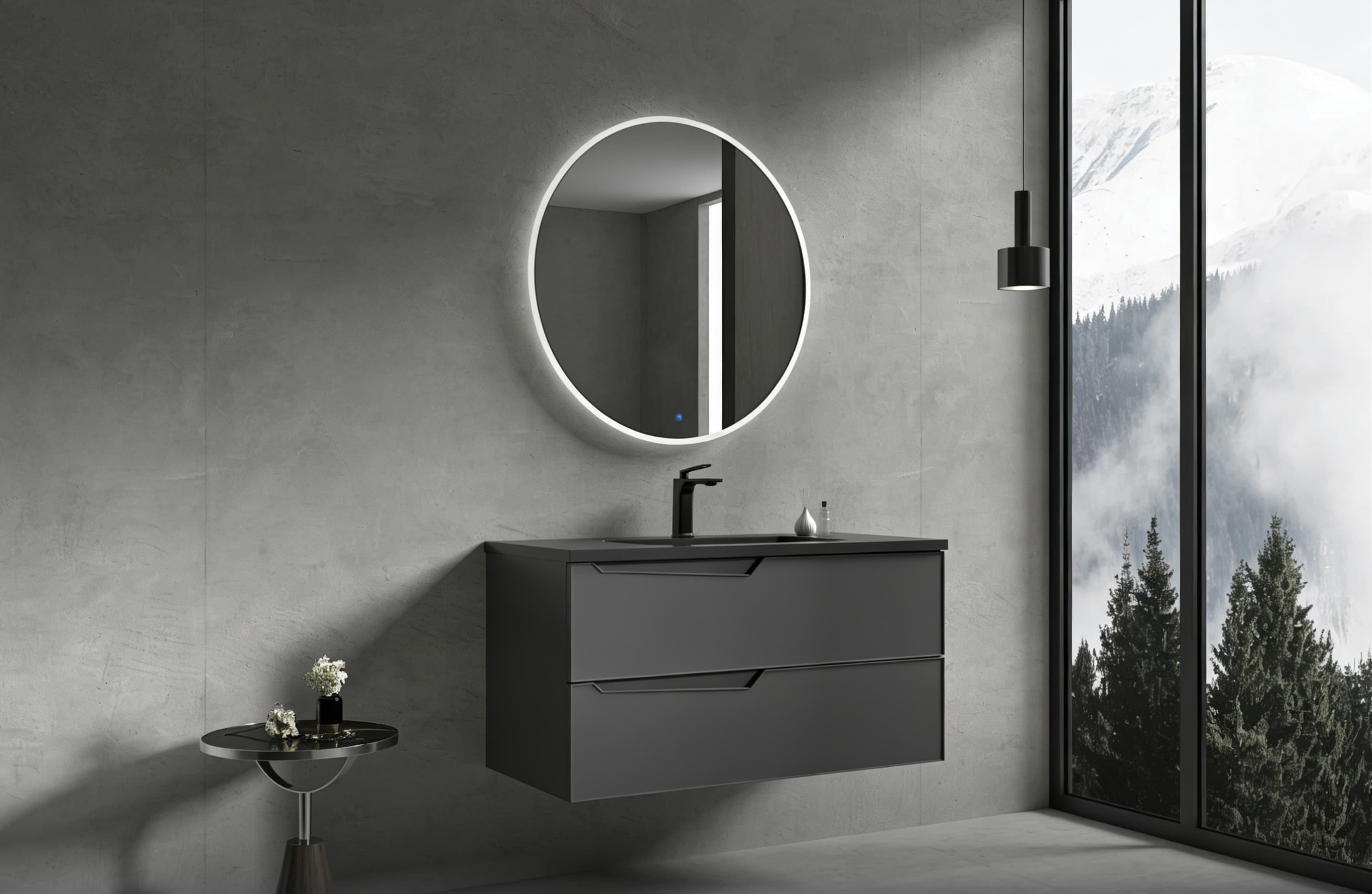 Bathroom mirrors